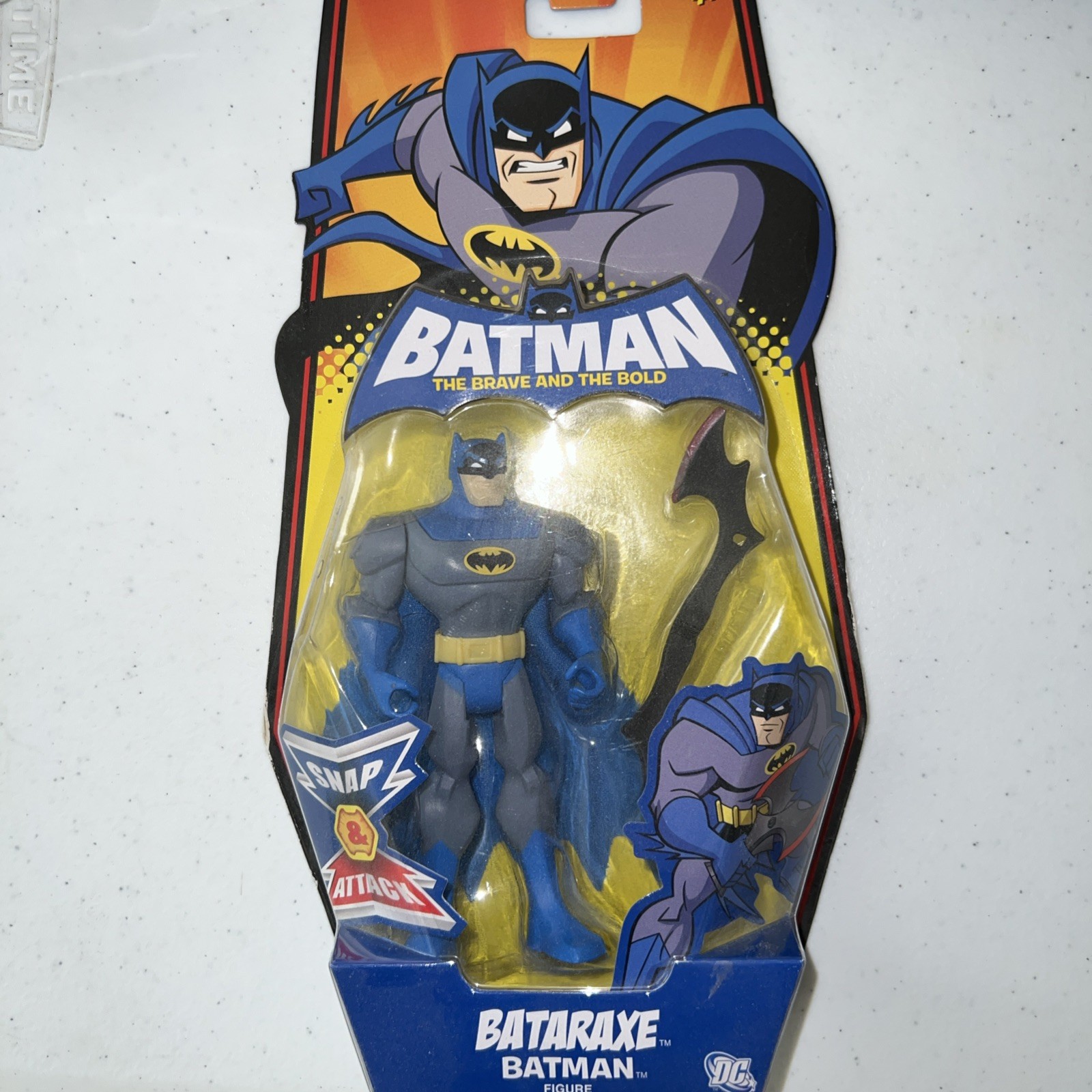 Batman Brave and the Bold Crusher Cuffs Batman 5&Prime; Action Figure 2009 New NIP