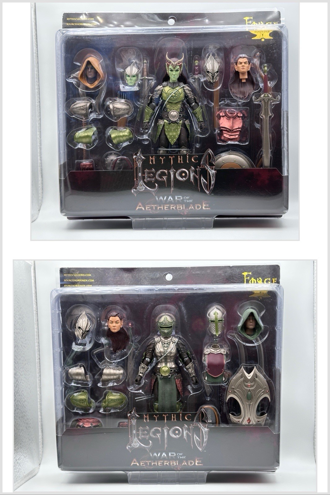 Mythic Legions Tactics: Male and Female Elf Deluxe Legion Builder