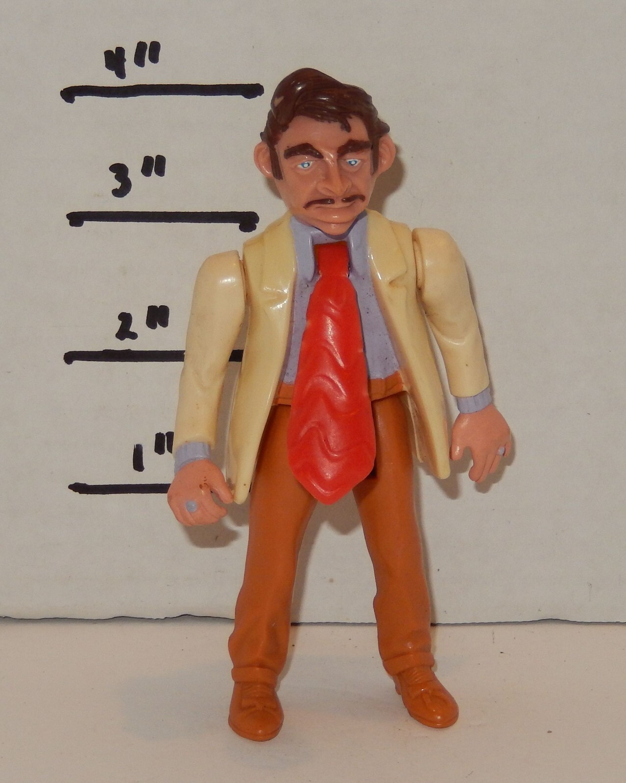 1989 Kenner Police Academy Mr. Sleaze action figure Rare HTF Vintage
