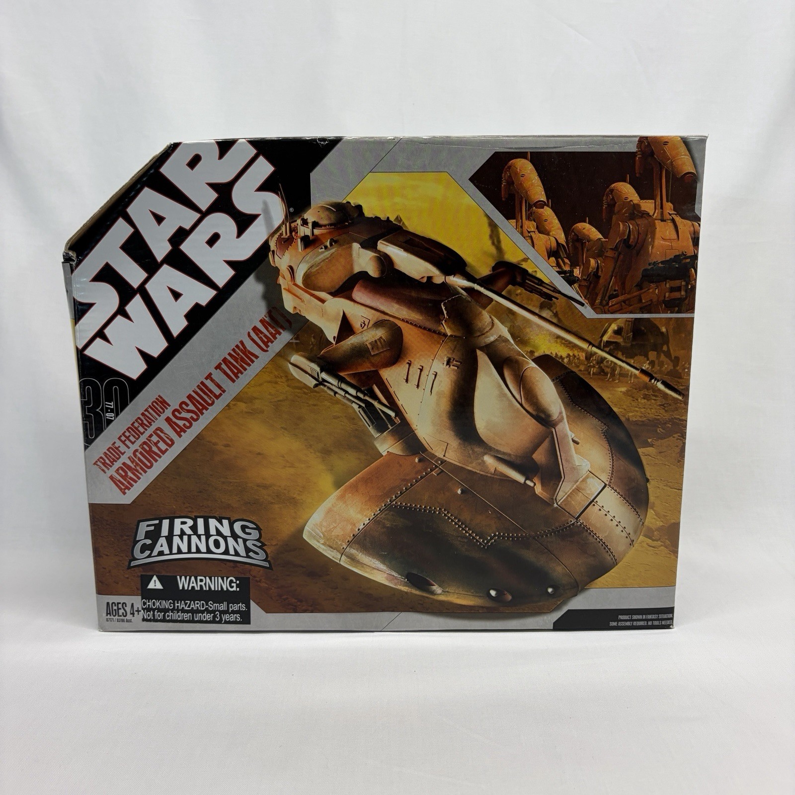Star Wars 30th Trade Federation Armored Assault Tank AAT Vehicle Hasbro 2006 NIB
