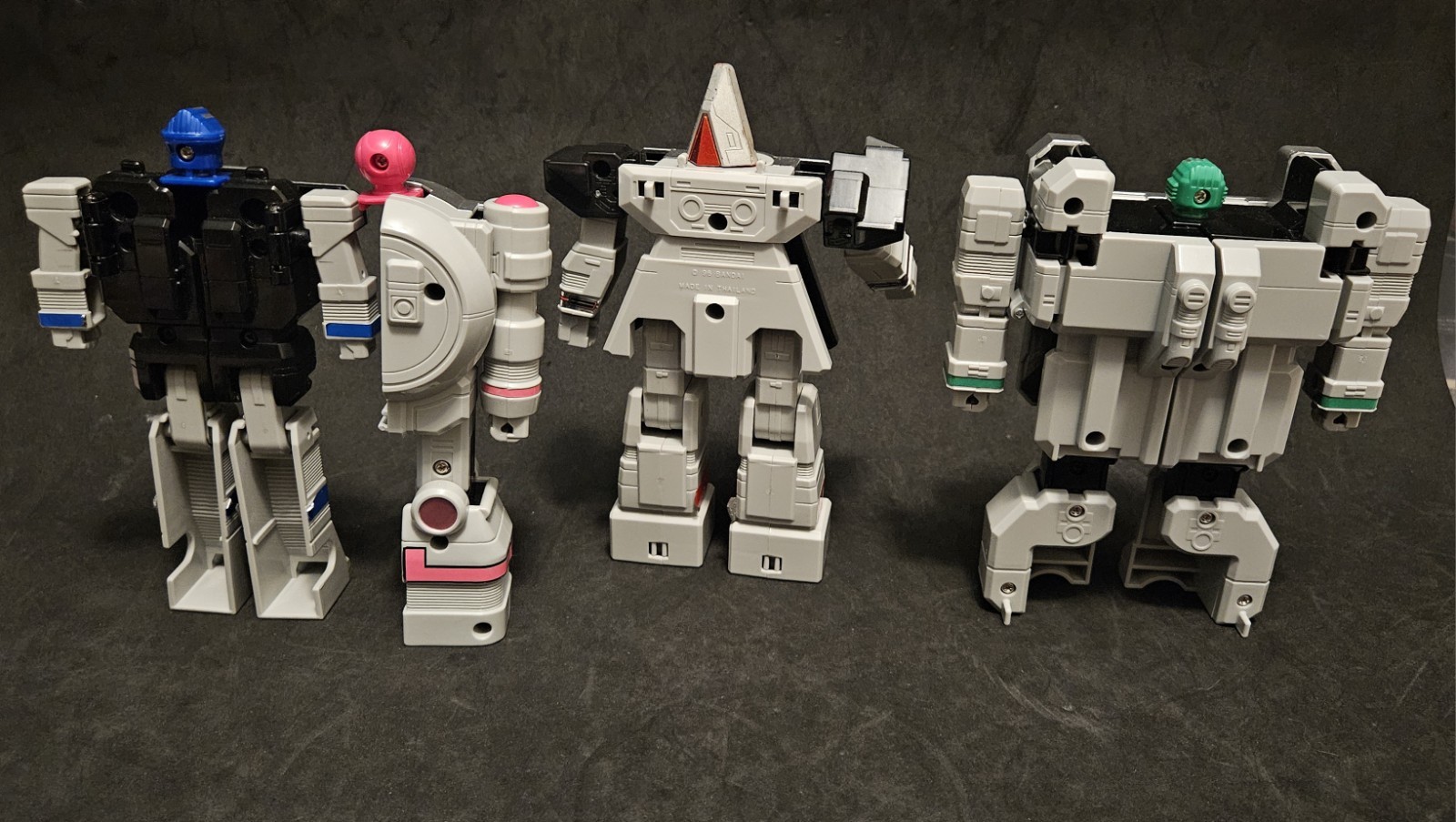 Vintage 1996 Bandai Power Rangers Zeo Deluxe DX Super Zeo Zord 4 Megazord Lot!