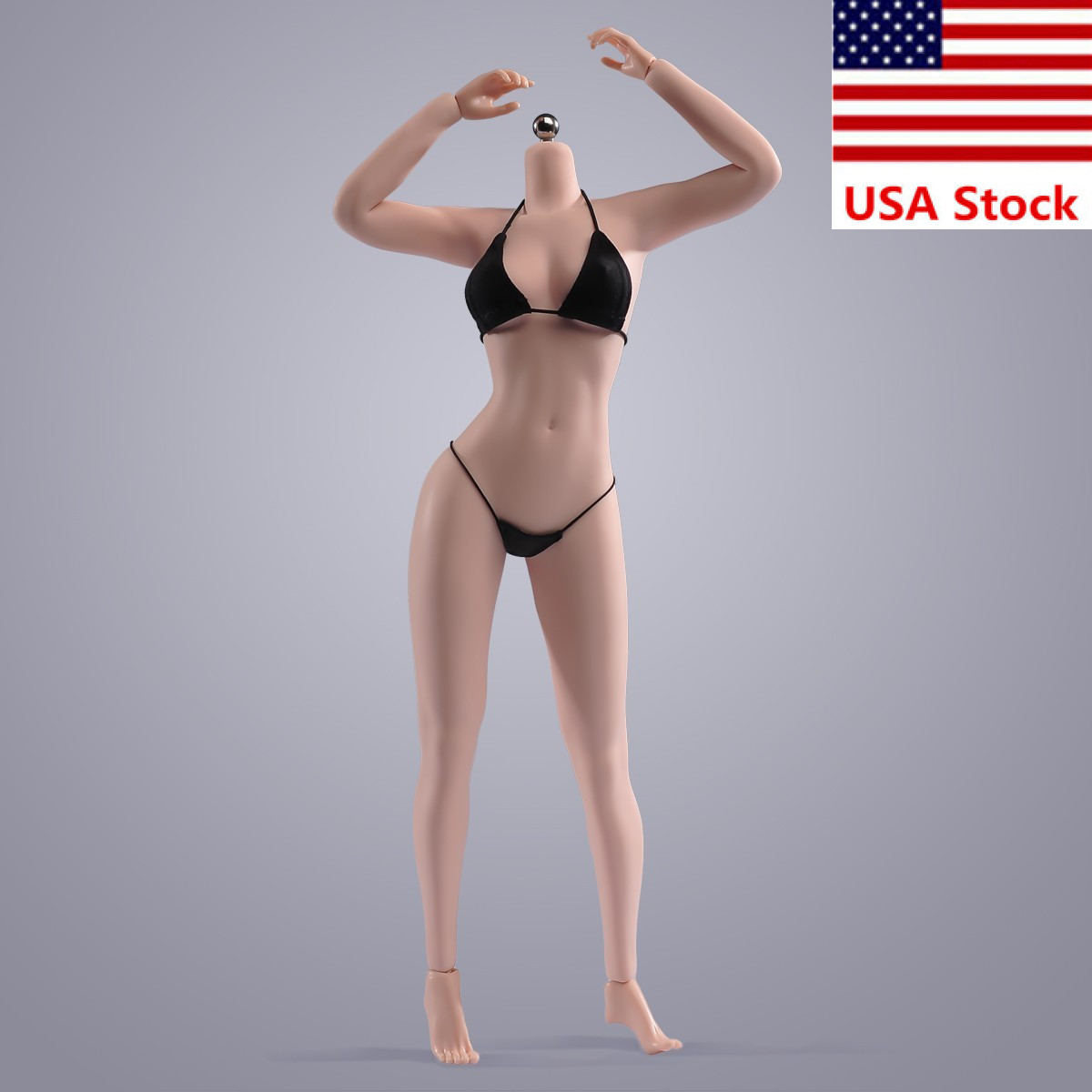 ANT AB001W 1/6 Female Pale Large Bust Flexible Seamless Body For 12 »Figure