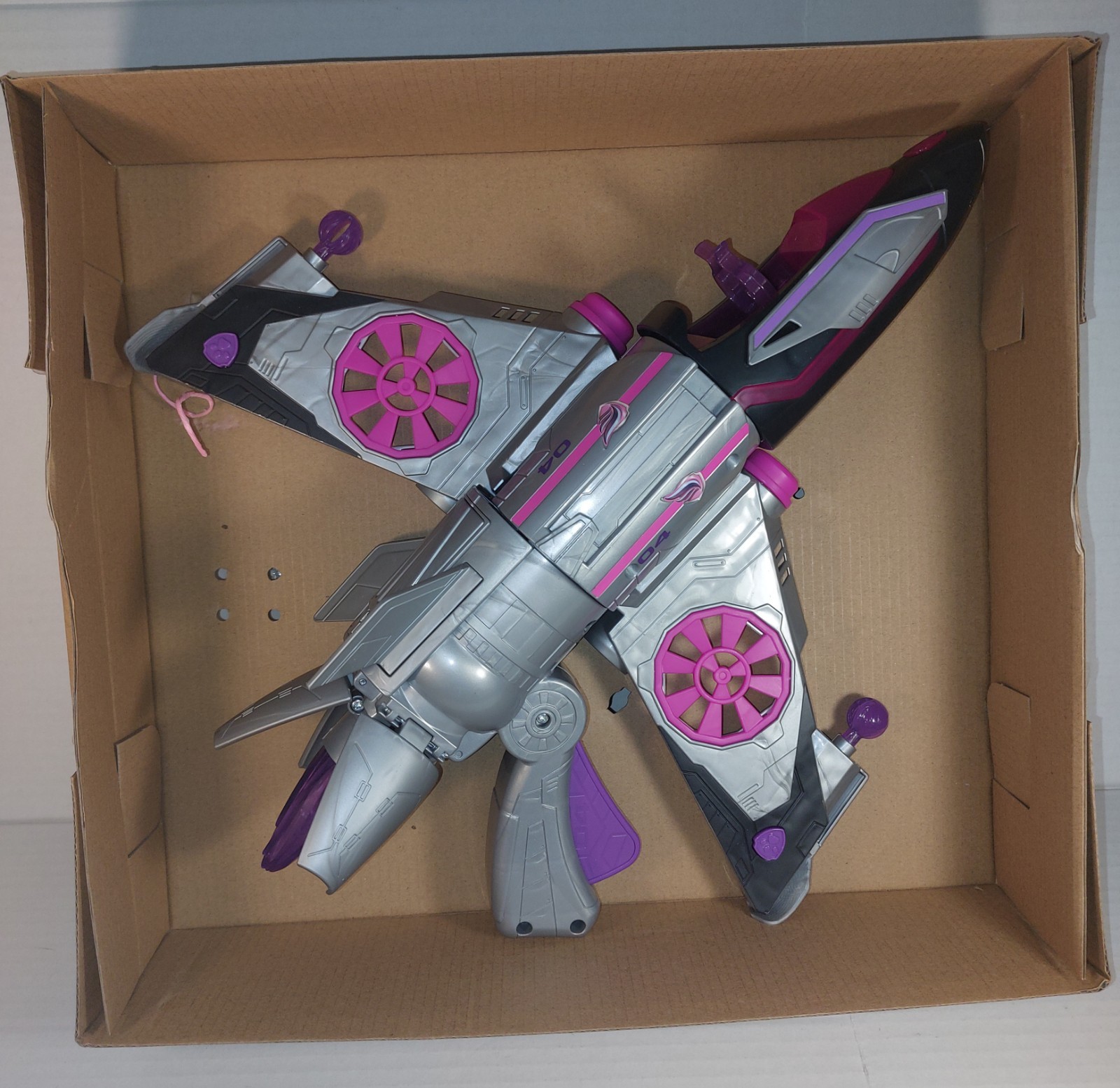 Paw Patrol: The Mighty Movie, Transforming Rescue Jet New Without Packaging.