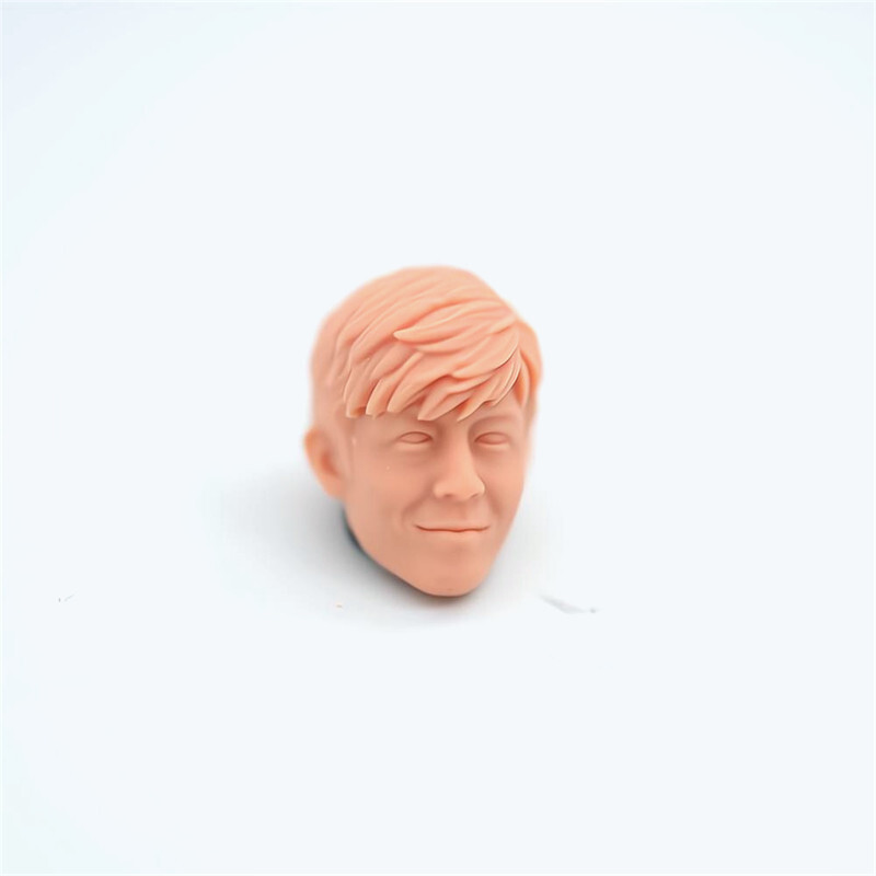 1/12 Scale Initial D Smile Edison Chen Head Sculpt Unpainted Fit 6&Prime; ML Figure