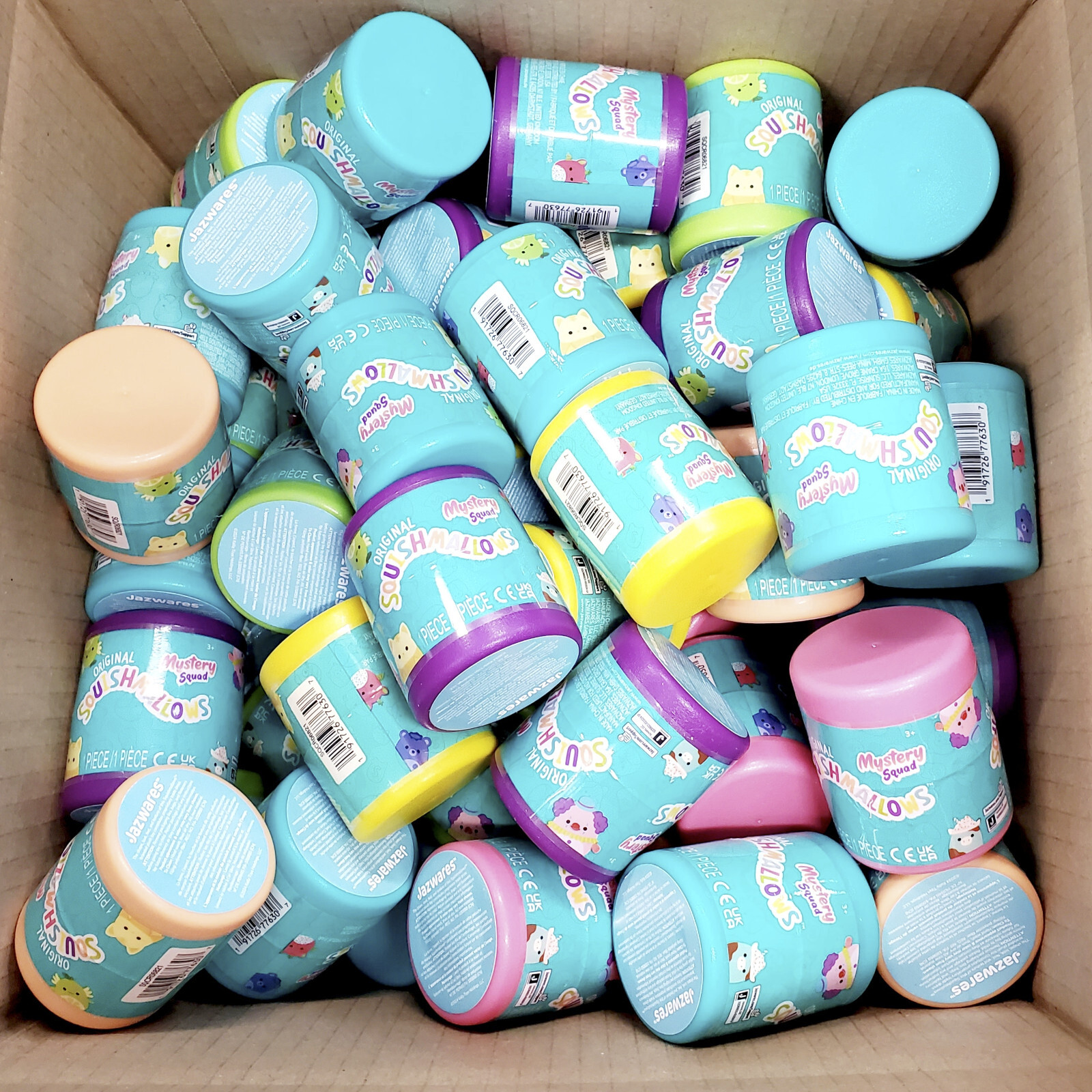 U6307 Squishmallows Micromallows Mystery Squad 2&Prime; Plush Lot of 120 Blind Capsule