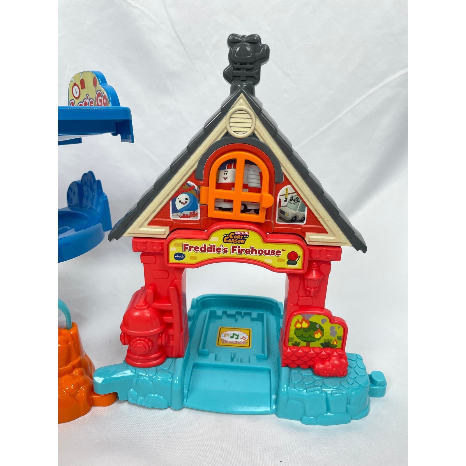 Vtech Go Go Cory Carson Freddie&rsquo;s Firehouse Playset Vehicles Fire Truck