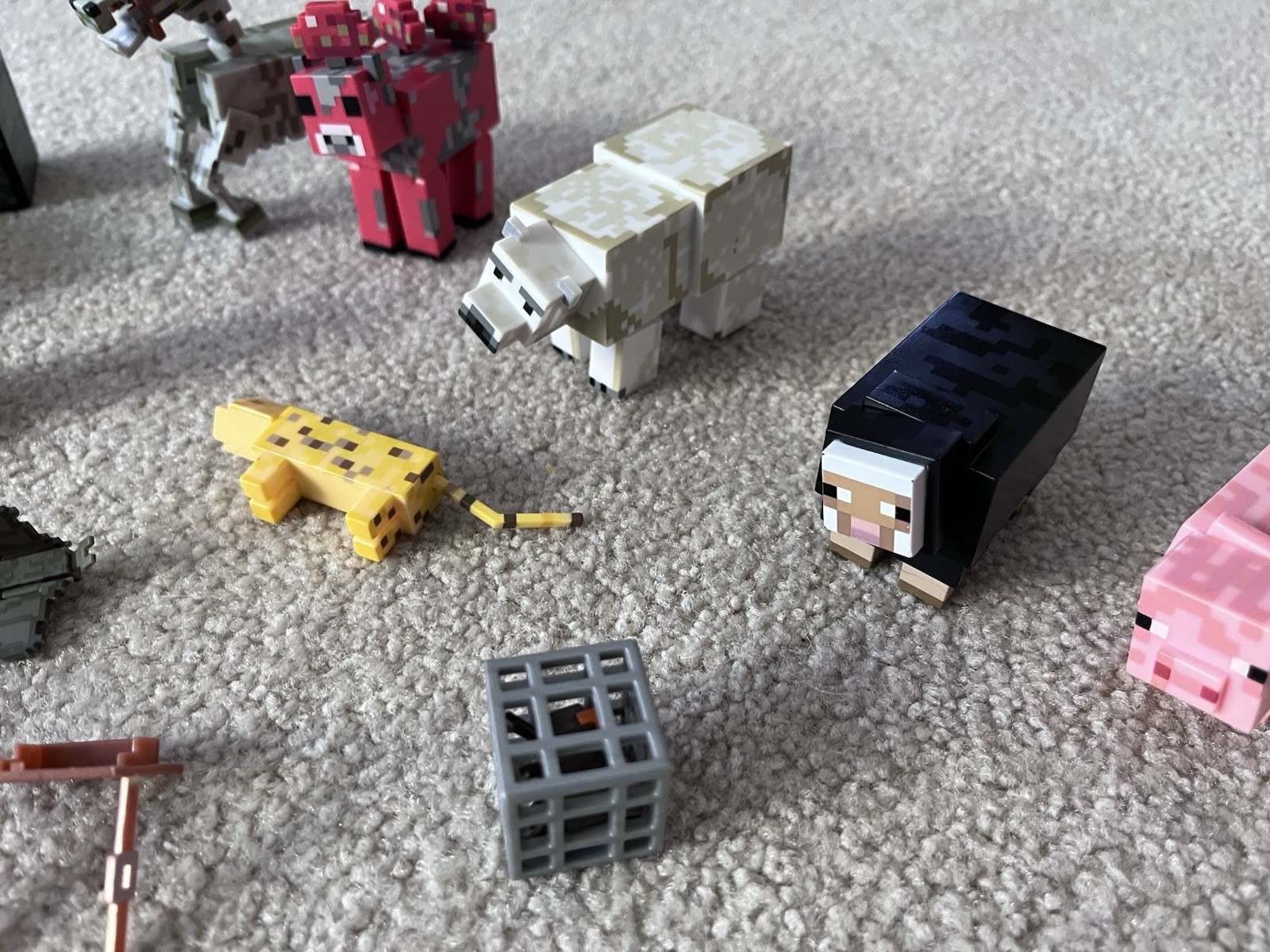 minecraft figures lot