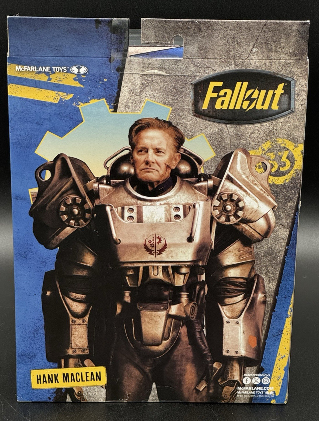 McFarlane Toys Fallout Figure Bundle Cooper Howard Red Platinum and Hank Maclean