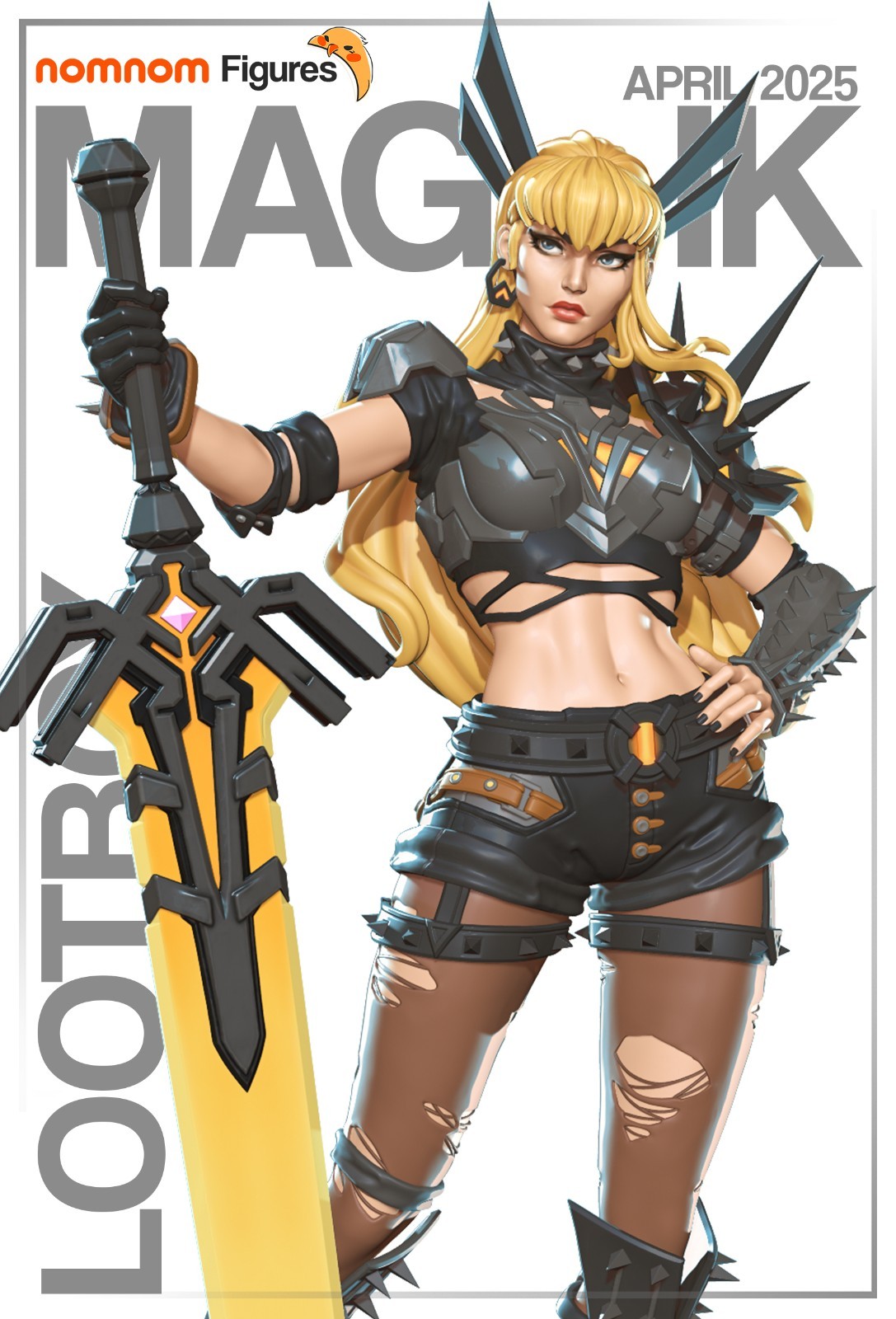 1:6 Magik figure from Marvel Rivals | HAND PAINTED | (MADE TO ORDER)