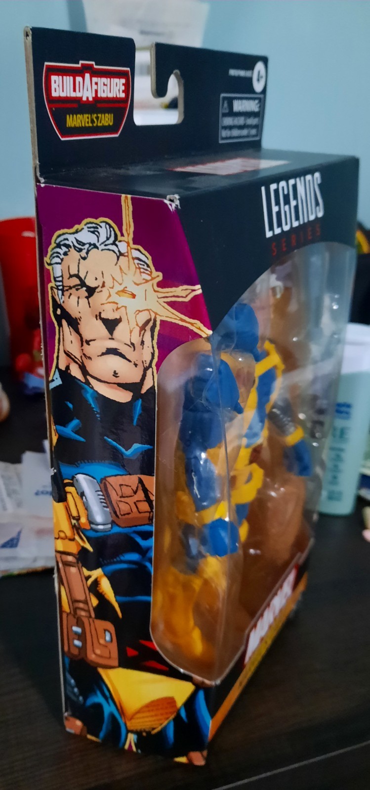 Marvel Legends X-Men Cable NEW 6” Action Figure Zabu BAF Hasbro