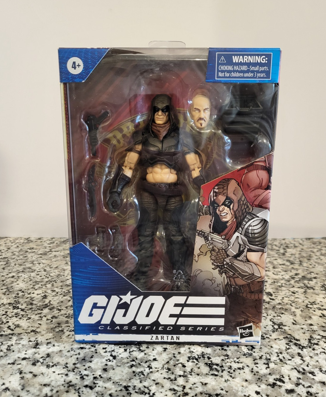 Zartan 23 Master of Disguise G.I. JOE COBRA Classified MIB NEW