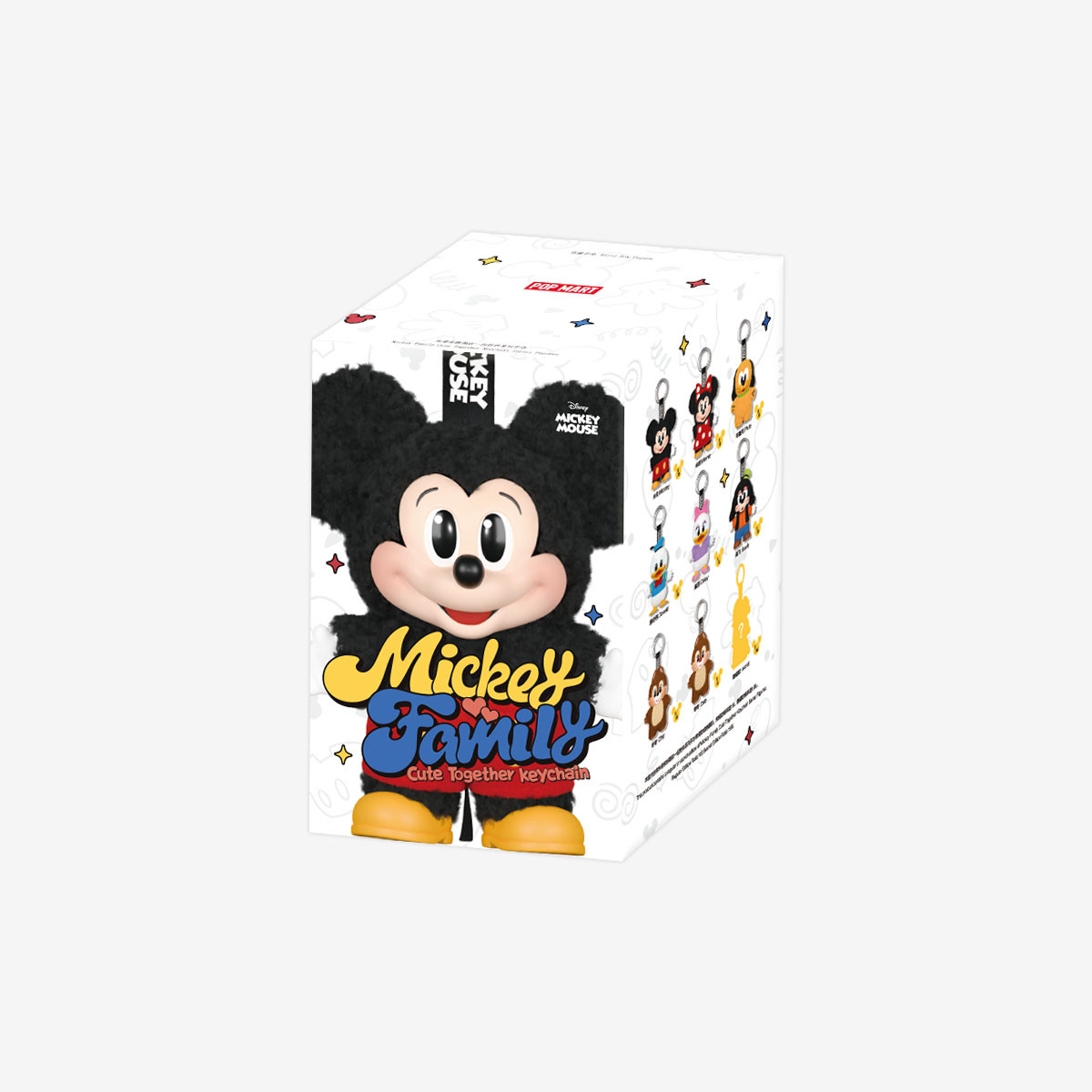 Authentic Mickey Family Cute Together Keychain Series Figure Blind Box Gift
