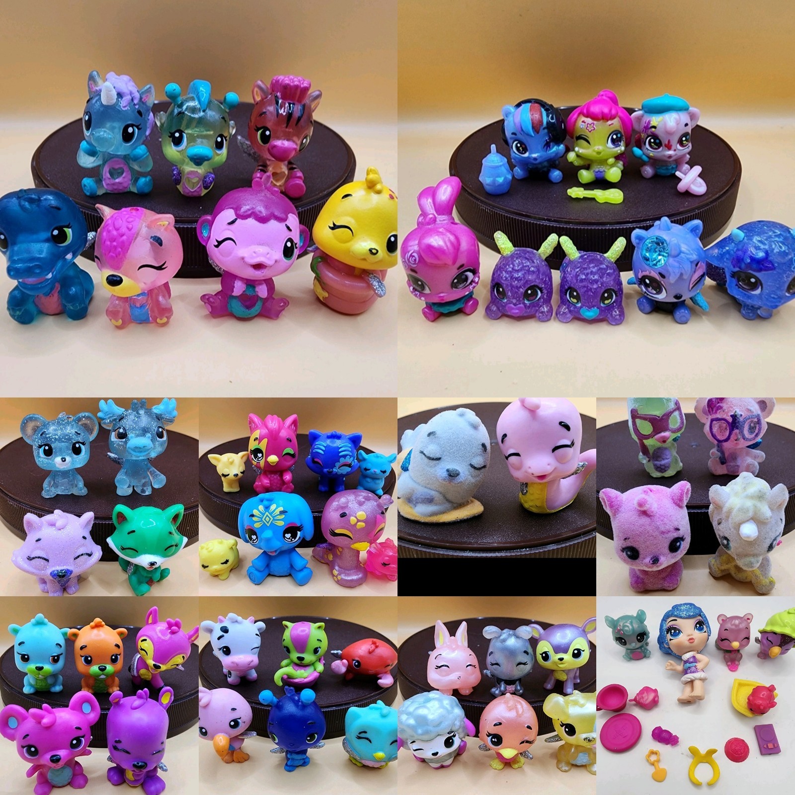 Hatchimals Lot Season 2 3 4 Pet Obsessed Shimmer Flocked Spring Advent Pixie
