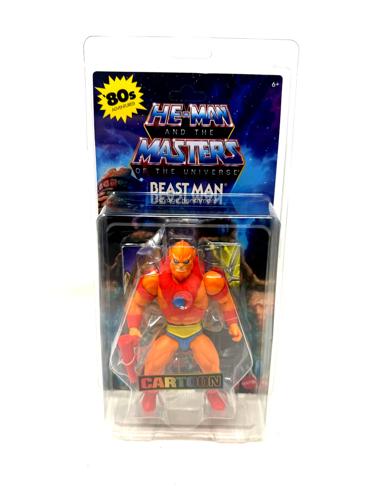 MOTU Mattel Masters Of The Universe Cartoon Collection Beastman SEALED (M4)