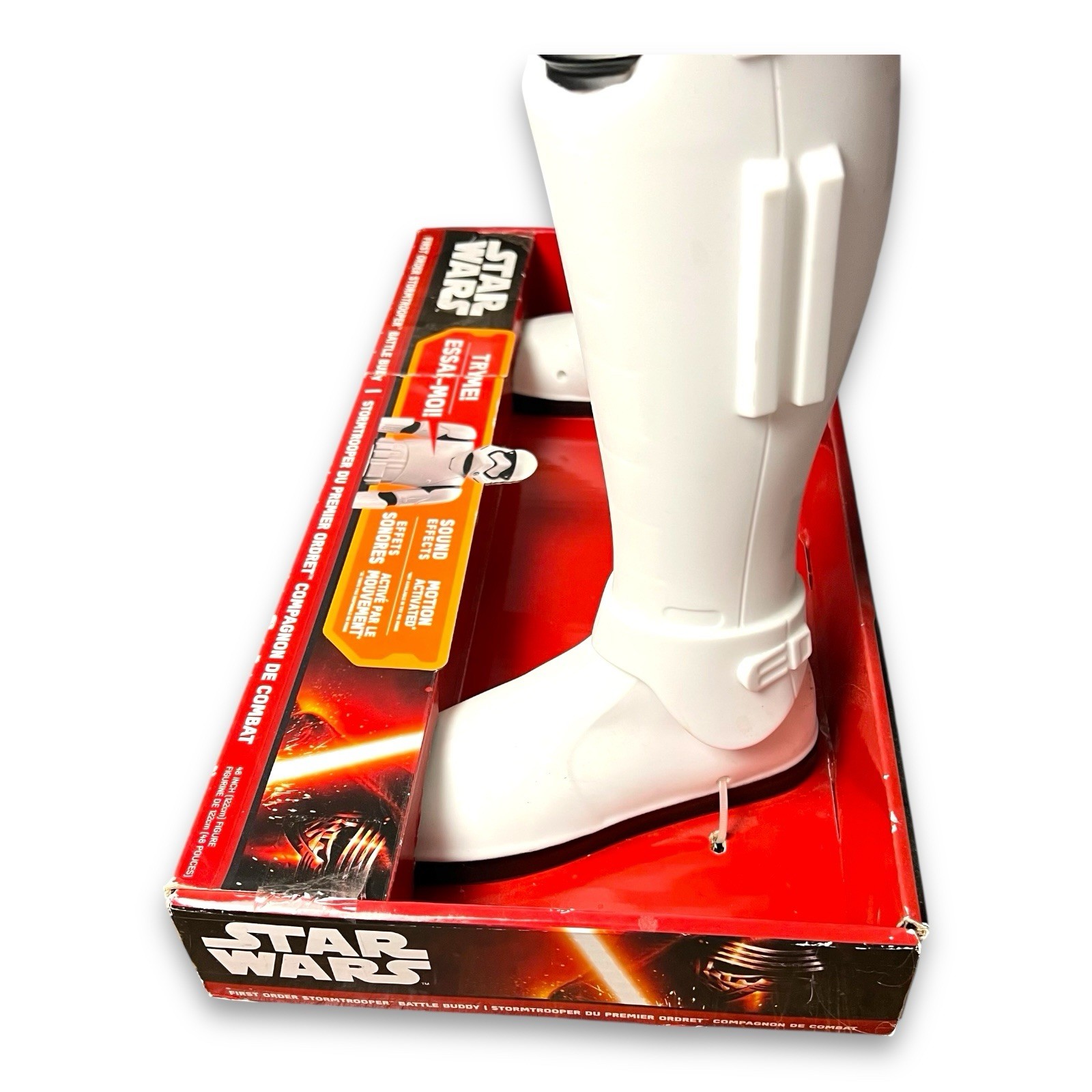 First Order Stormtrooper Battle Buddy 48&Prime; 2015 STAR WARS Disney Jakks NEW