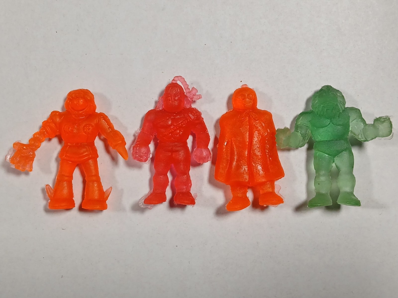 Vintage Japanese M.U.S.C.L.E. Muscle Men Kinnikuman Figure – Clear Lot