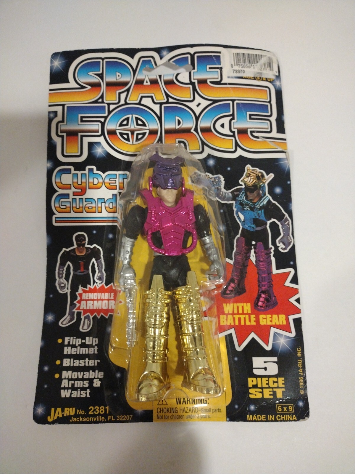 Vintage JA -RU 1990&rsquo;s – Star Warrior Space Force – Cyber Guard