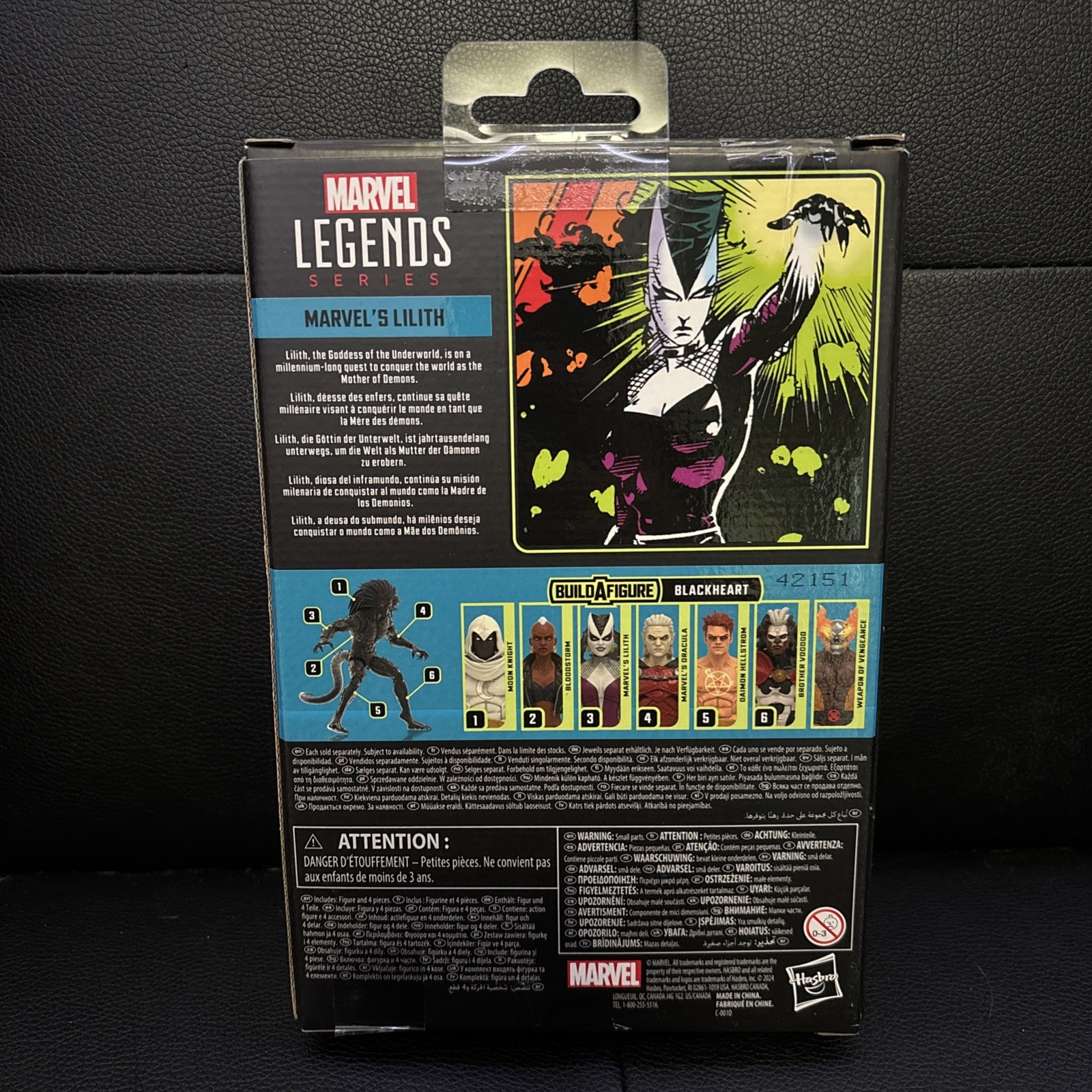 Hasbro Marvel Legends Lilith Strange Tales Blackheart Wave NEW NO BAF PART