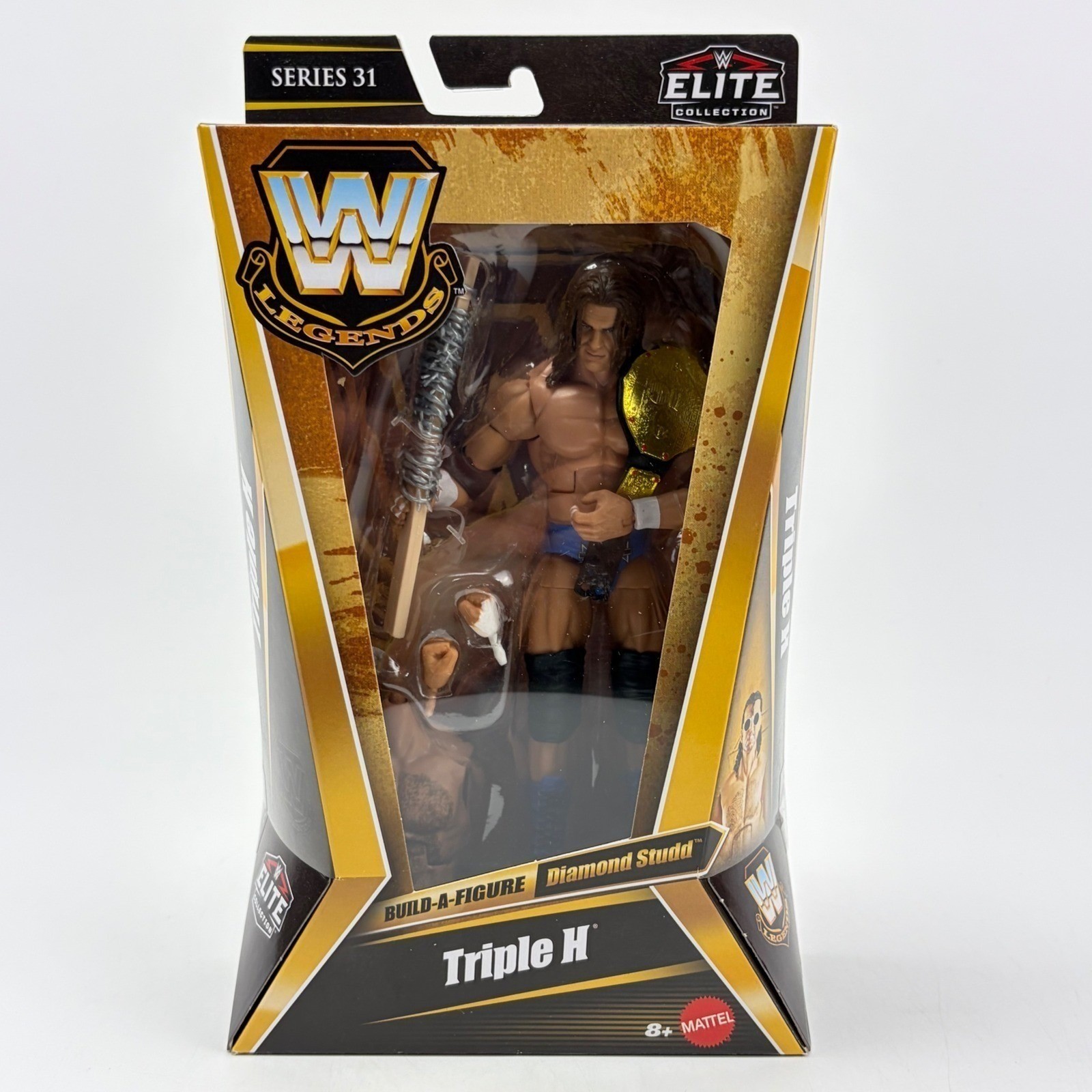 WWE Legends Series 31 Triple H Elite Collection Figure With BAF New In Hand!