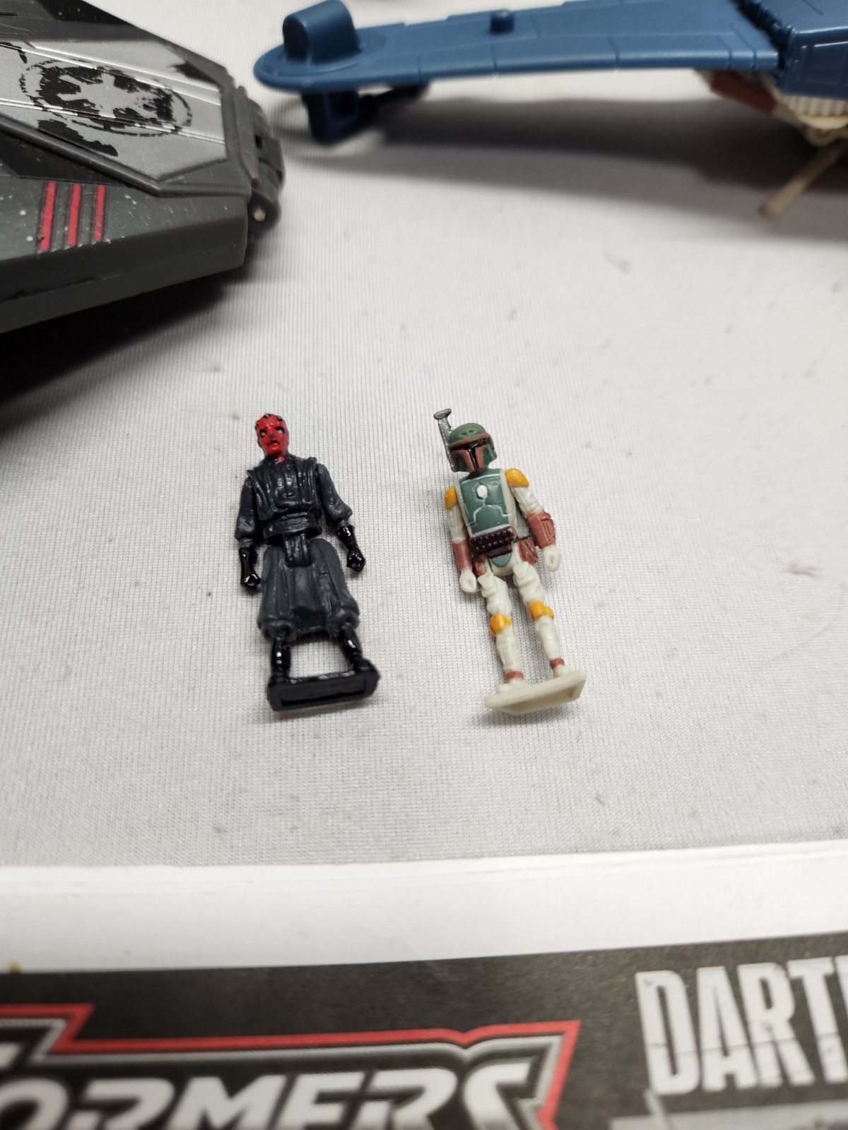 Hasbro Star Wars Transformers Lot Darth Vader Death Star General Grievous Slave