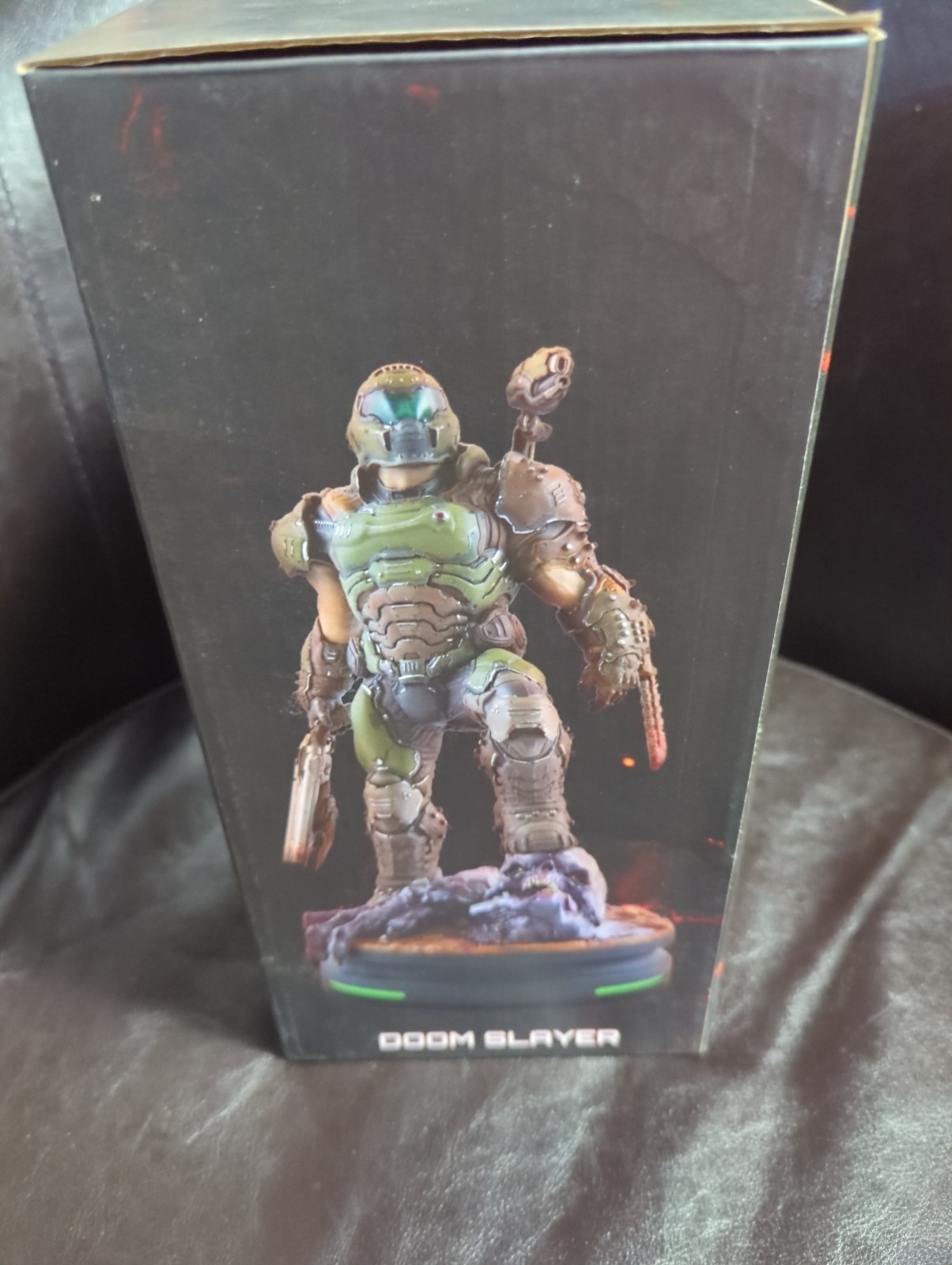 ThinkGeek 10in Doom Slayer Statue – New But Open Box