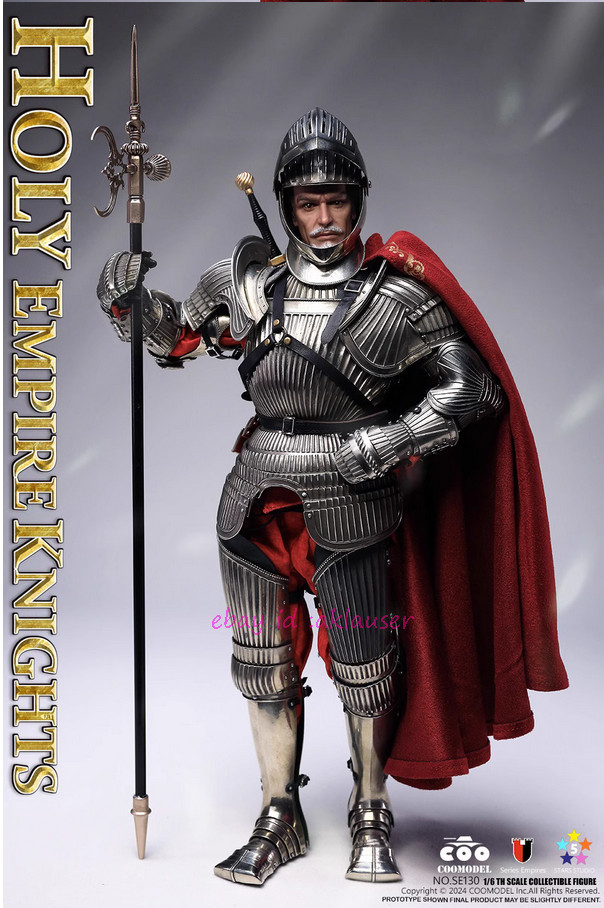 Coomodel 1/6 Se130 Series Of Empires – Holy Empire Knight White Copper Edition