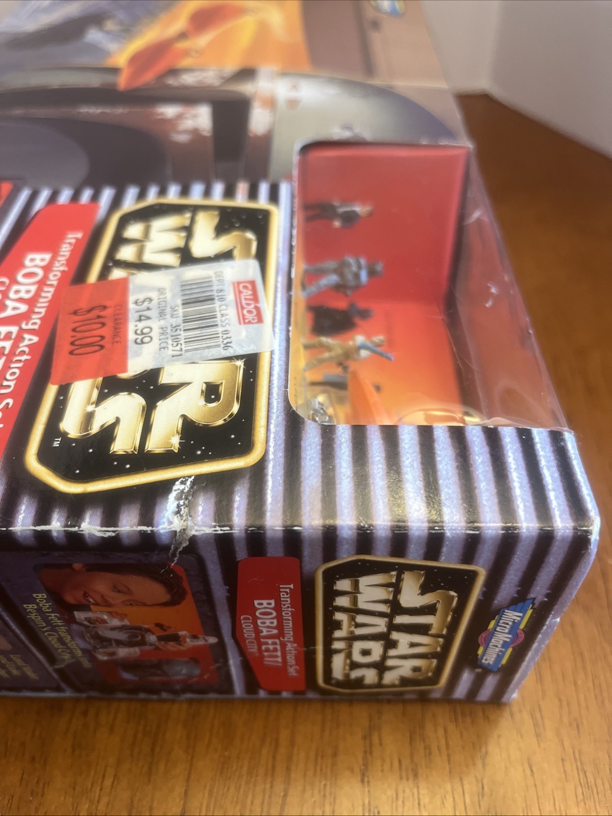 Micro Machines Star Wars Transforming Action Set Boba Fett/Cloud City NWT