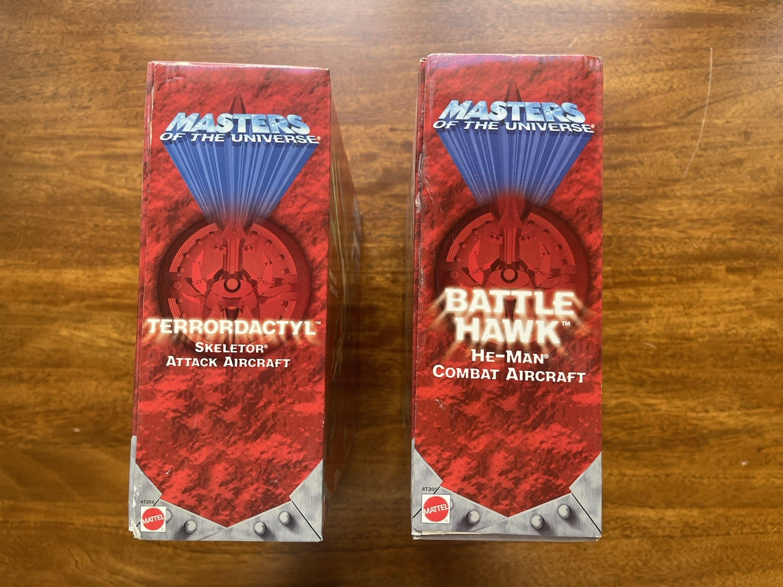 2001 Masters Of The Universe Battle Hawk and Terrordactyl Vehicle Mattel He-Man