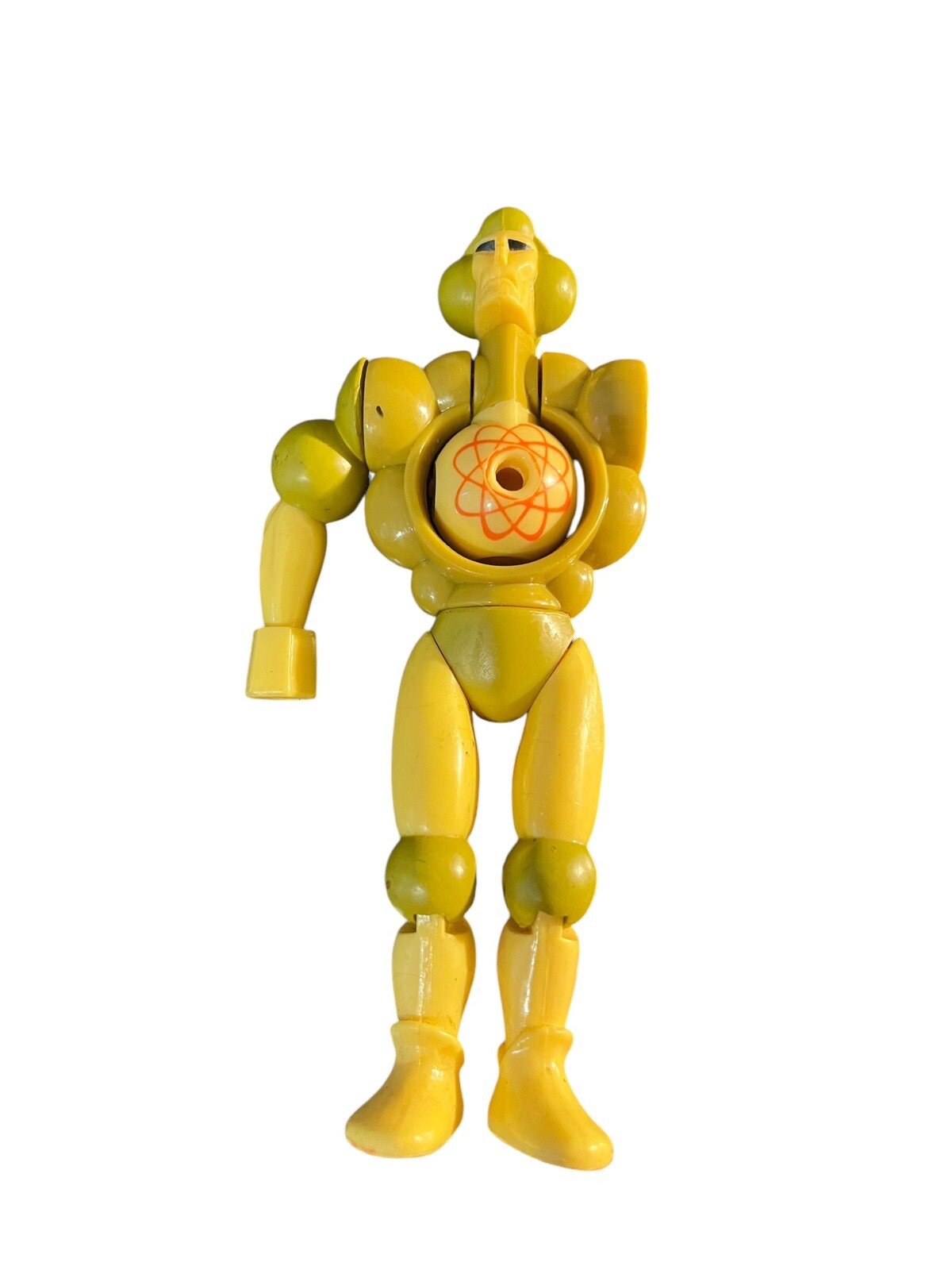 Vintage 1986 Kenner Silverhawks Molecular Figure ONLY (( INCOMPLETE ))