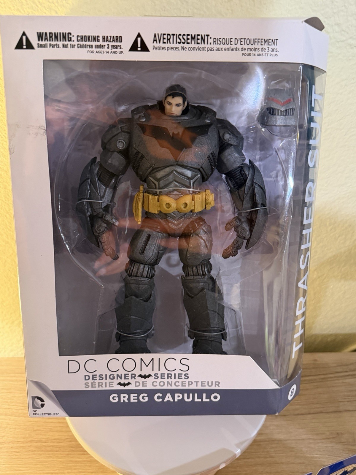 DC Comics Collectibles 9&Prime; THRASHER SUIT BATMAN DC Designer Series – Greg Capullo