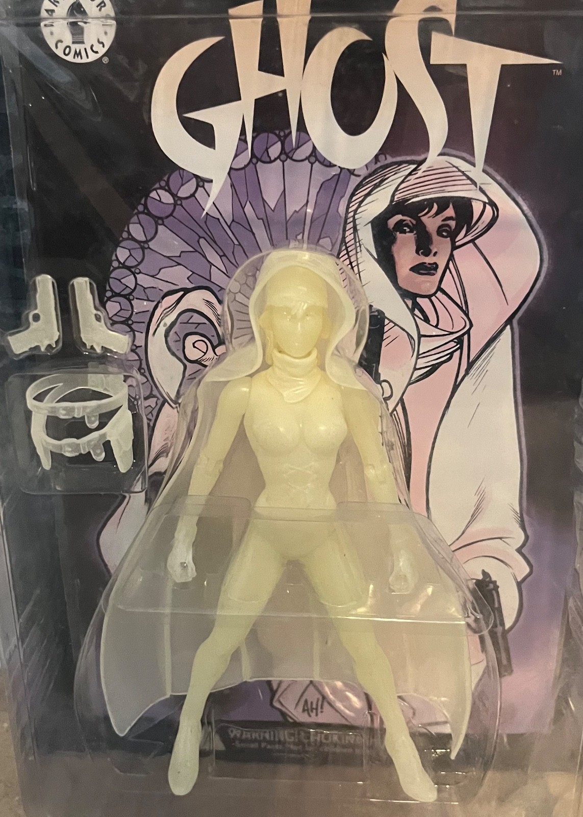 Dark Horse Comics Ghost Collector Comic & Action Figure Elisa Cameron 1998