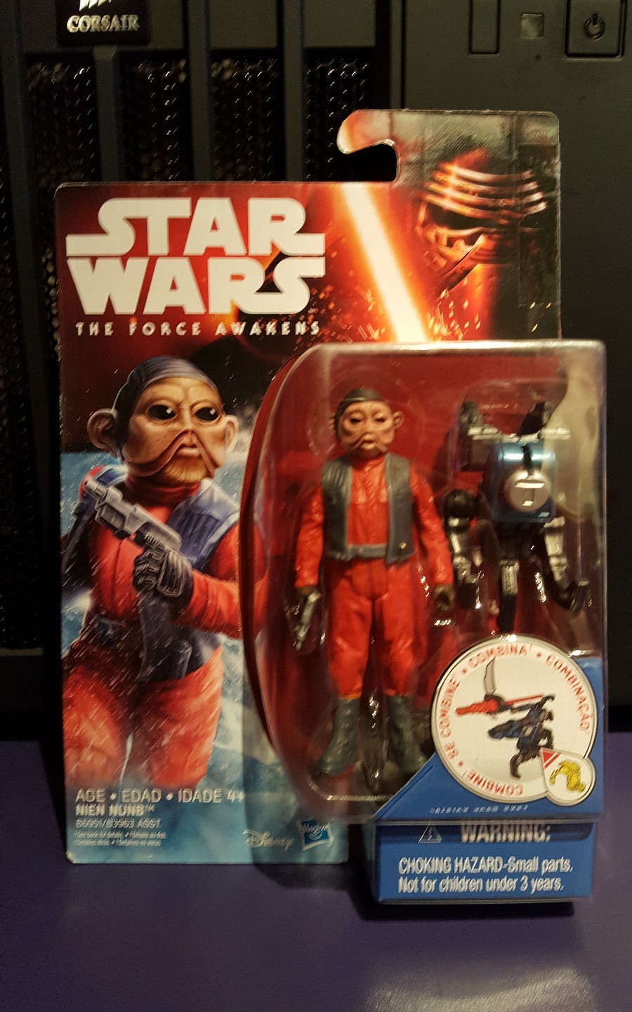 STAR WARS THE FORCE AWAKENS 3.75&prime; NEIN NUMB 2015