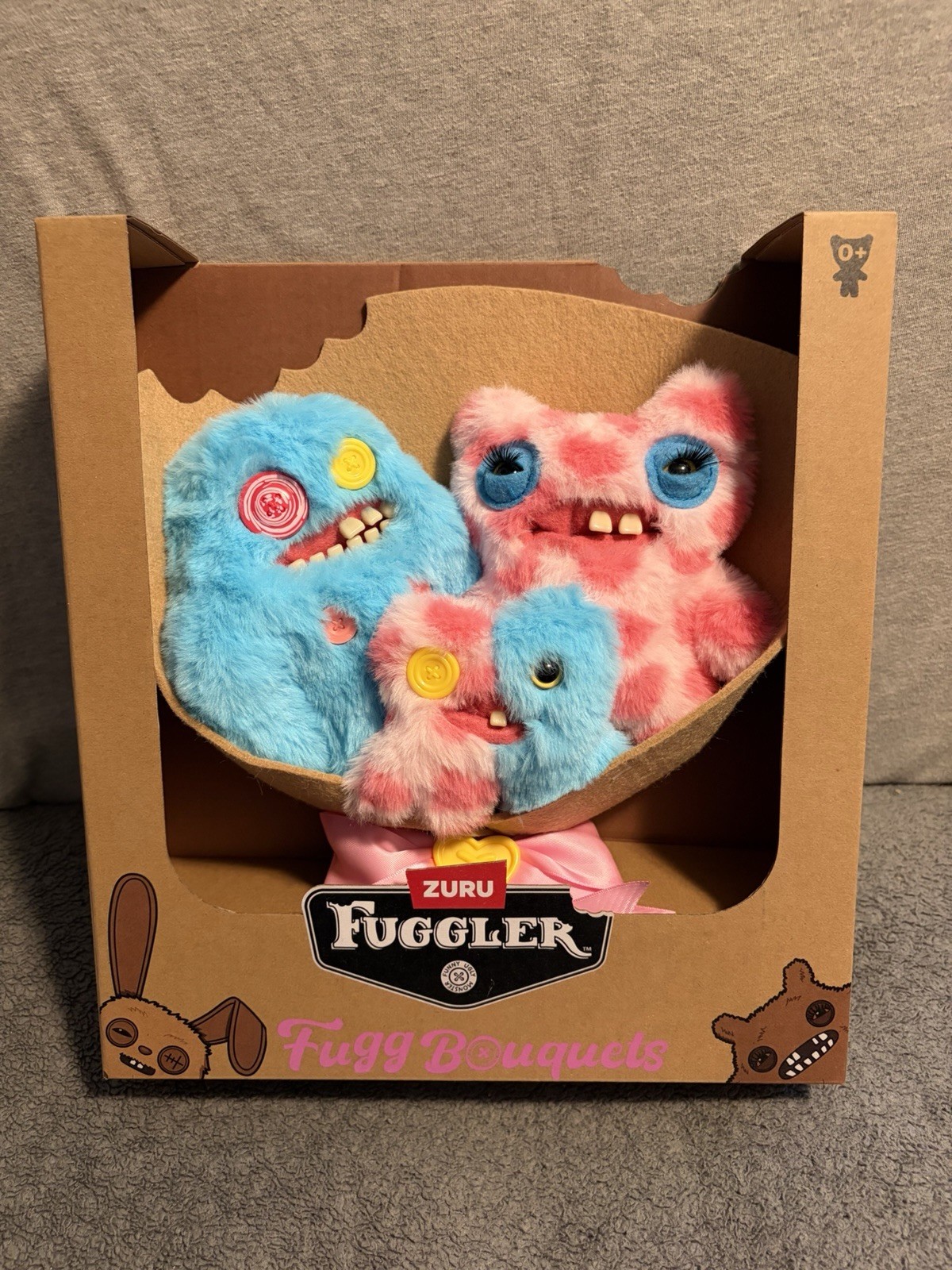 NEW 2026 Fuggler Fugg Bouquets TOO SOFT Funny-Ugly Monster Mom Dad & Baby ✅ Out