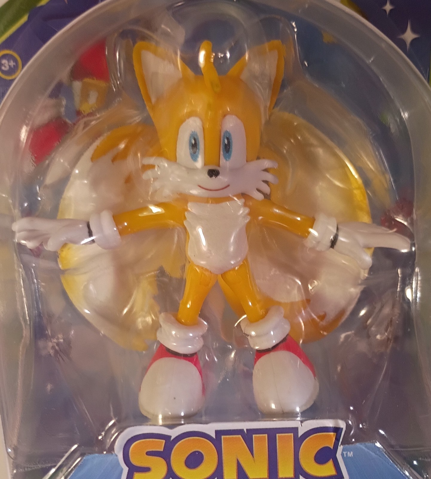 Sonic the Hedgehog 35th Anniversary Tails 2.5 Inch Figure New in Pack In Stock