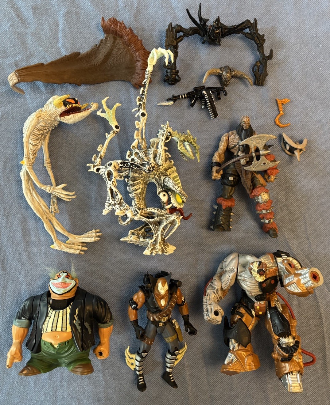Spawn Action Figure Lot Todd Mcfarlane, Incomplete With Accessories