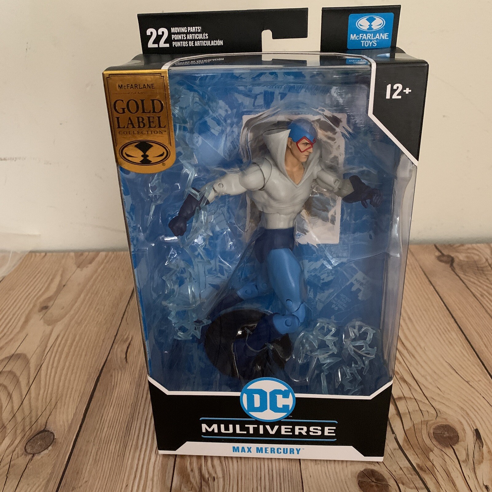DC Multiverse Max Mercury (The Flash) Gold Label 7” Action Figure McFarlane Toys