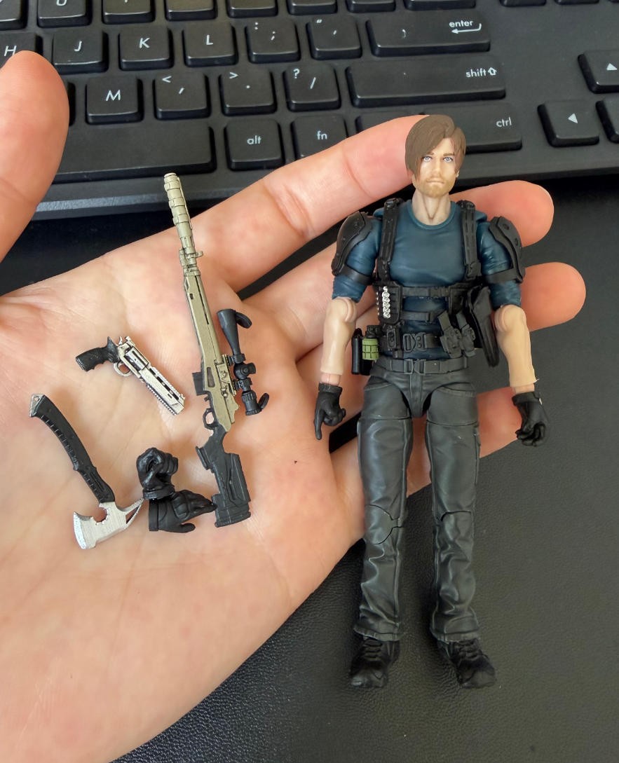 Hot Painted 1/18 Man 3.75&Prime; Male Soldier Articulated Action Figure Toy Xmas Gift
