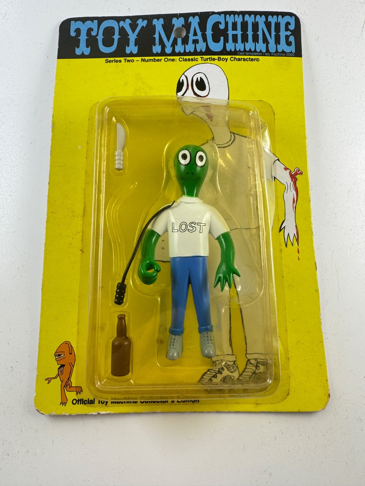 Toy Machine Ed Templeton Turtle Boy Action Figure (Series 2)