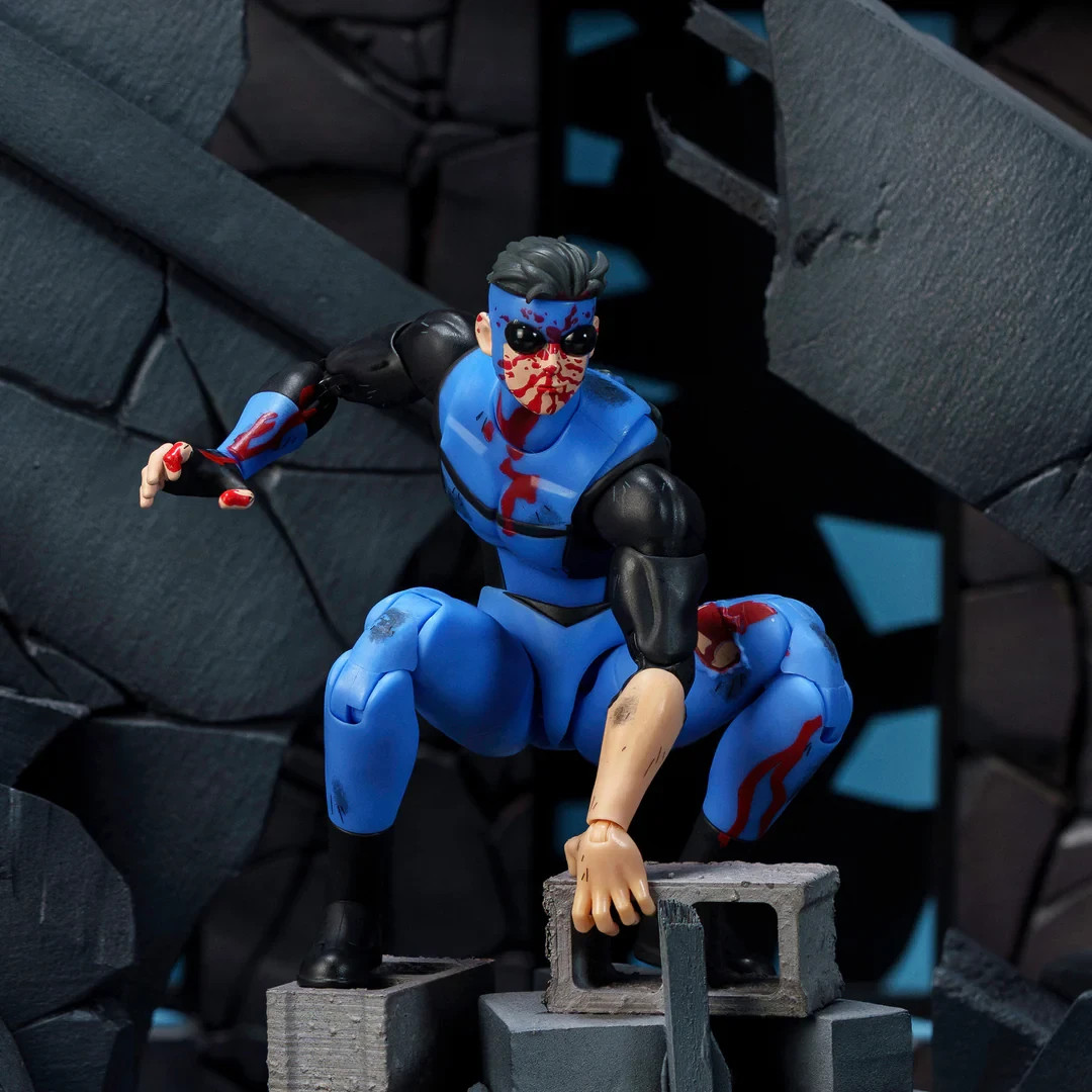 PRESALE SDCC 2026 Jada Toys Action Figure Invincible Battle Damaged Deluxe