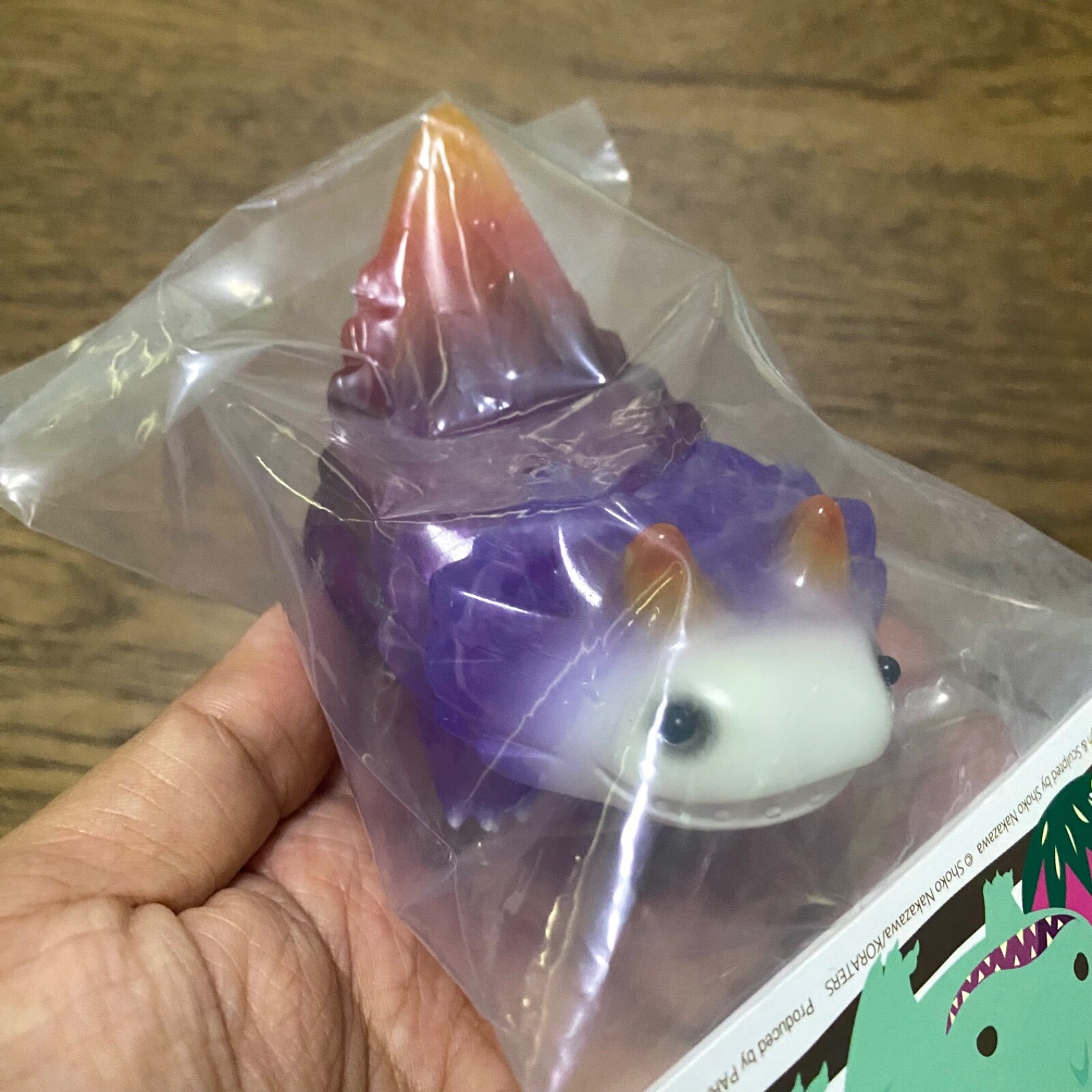SHOKO NAKAZAWA : FIGURE SOFUBI SEEDLAS PTS 2024 EXCLUSIVE PURPLE CLEAR NEW