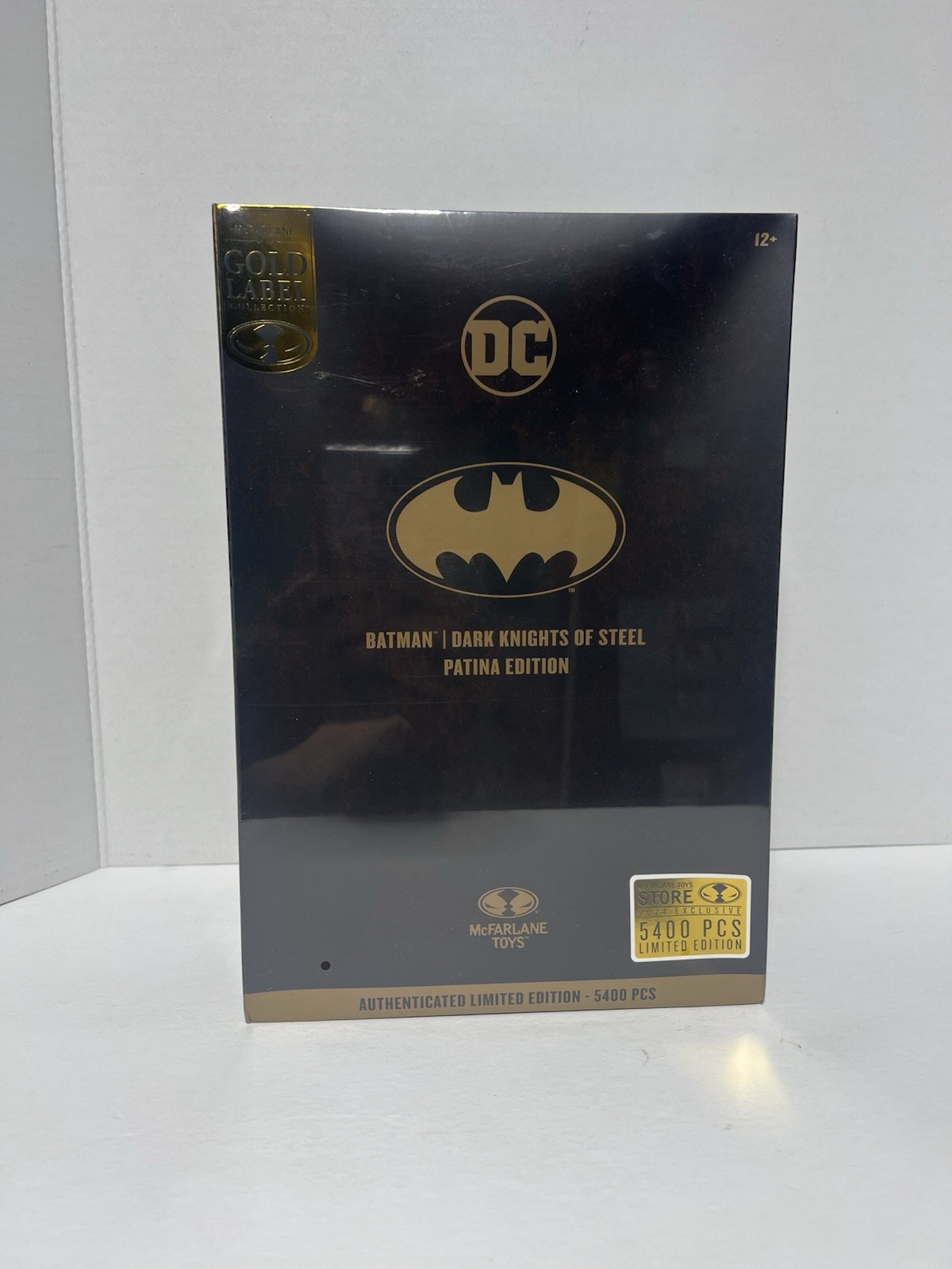 McFarlane Batman Dark Knights of Steel Gold Label Patina Edition 5400 PCS *NEW*