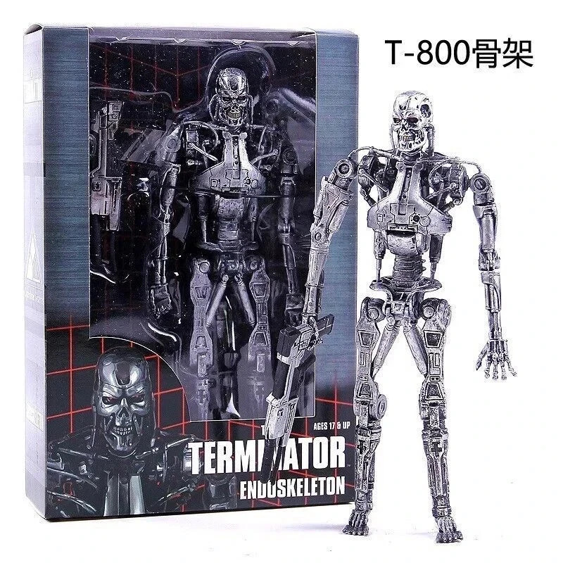 NECA The Terminator T-800 Endoskeleton PVC Action Figure Collectible Model Toy C