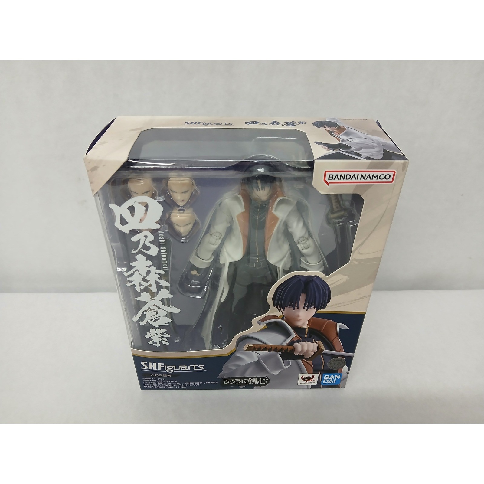 Bandai Tamashii Nations S.H.Figuarts Aoshi Shinomori Action Figure