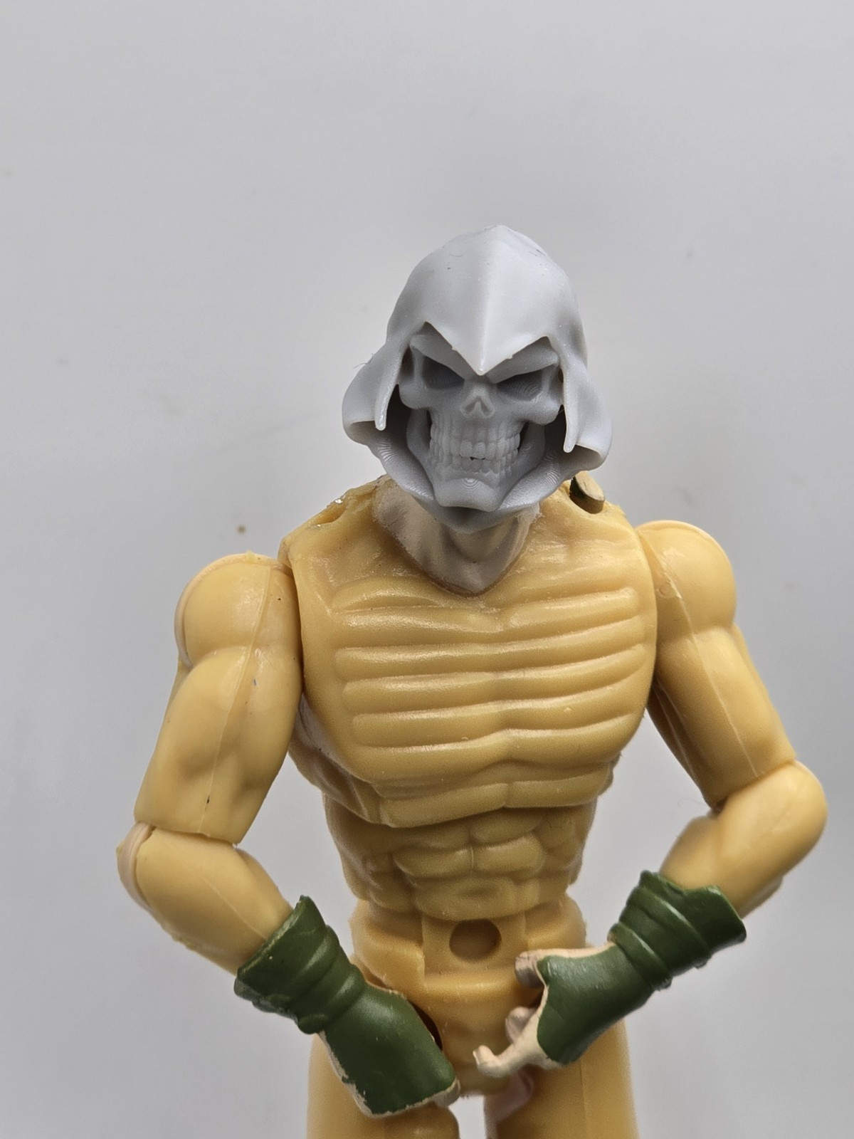 3d Printed MOTU SKELETOR 1:18 3 3/4&Prime; GI Joe 25th Anniversary B93