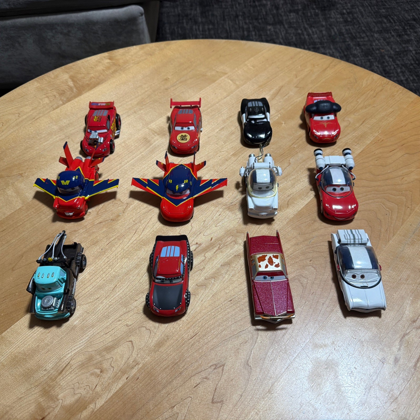 Disney Pixar Cars Disney Store Lot Of 12 1:43 Scale Rare Lot All Different!!!