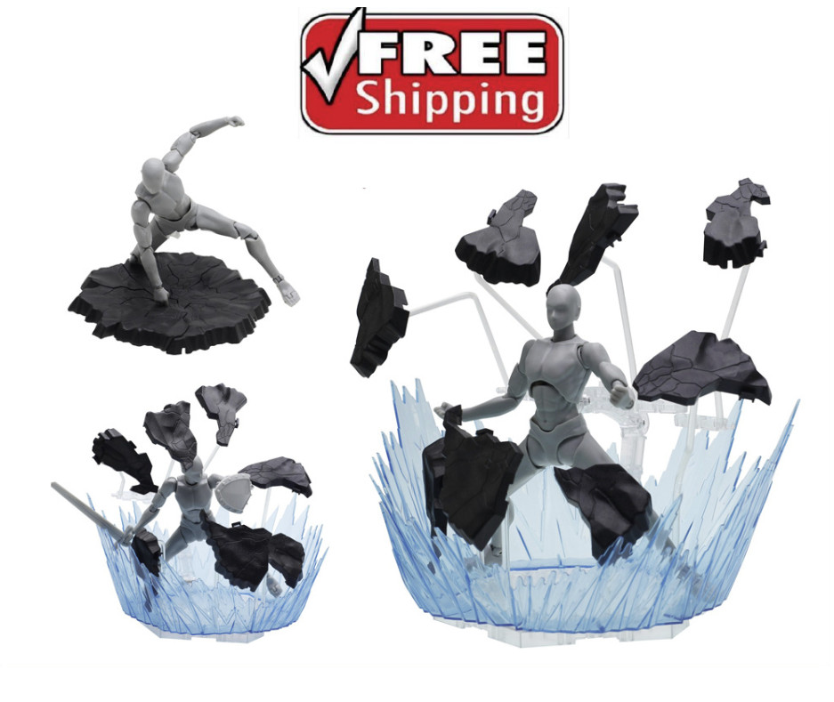 Effect Thunder explose Rock Blue wave Figuarts Figma D-arts rider 6 » 8 » Figure