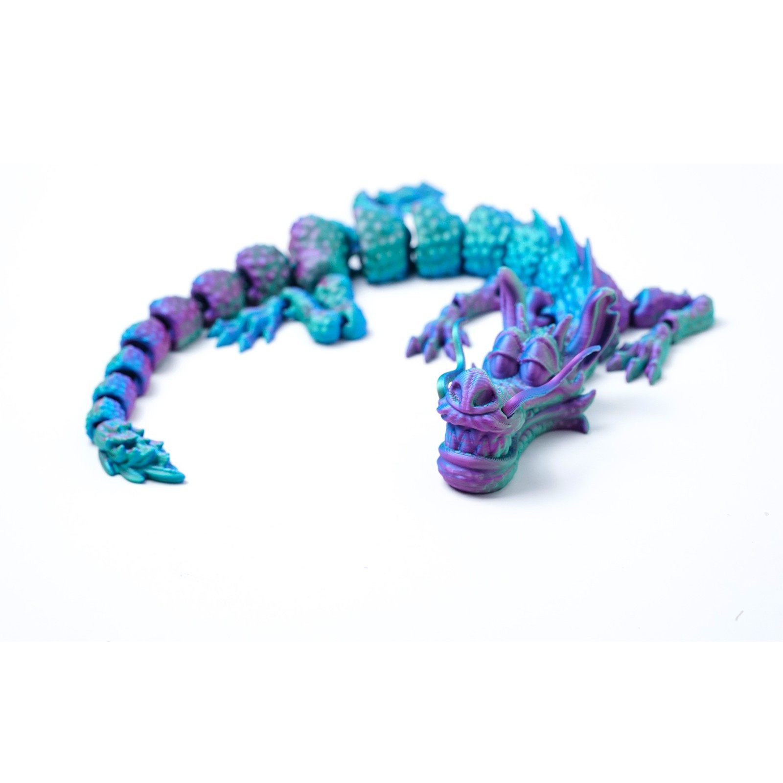 12.4inch 3D Printed Dragon Model,Articulated Animals figure,Toys Home Decor