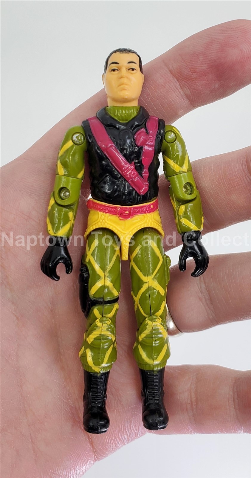 GI JOE COMANDOS EM ACAO PYTHON PATROL GATILHO 100% COMPLETE BRAZIL ESTRELA