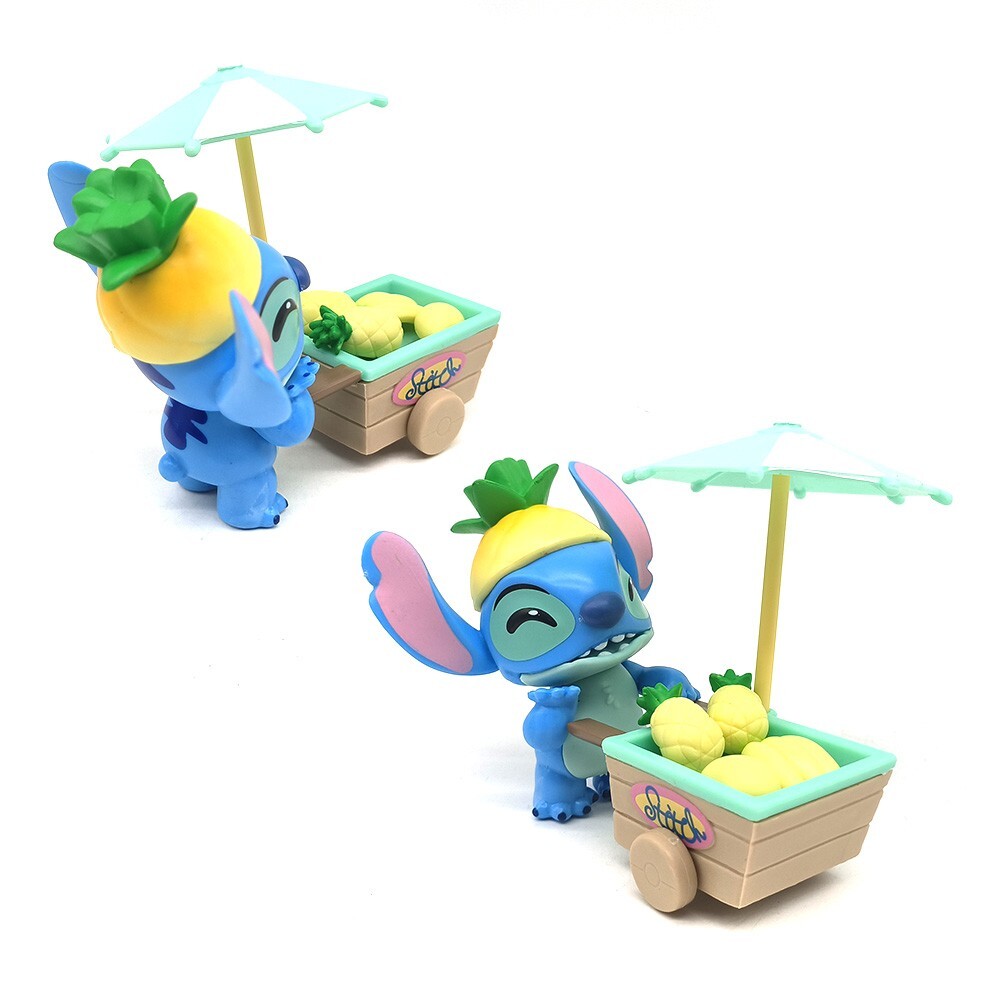 6PCS/SET Disney Lilo & Stitch Figures Stitch Cartoon Toys Dolls Desktop Decor