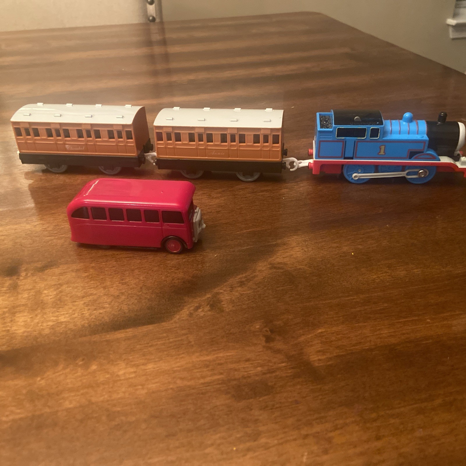 VERY RARE Tomy Thomas variant customized with annie clarabel Bertie USA SHIPPING